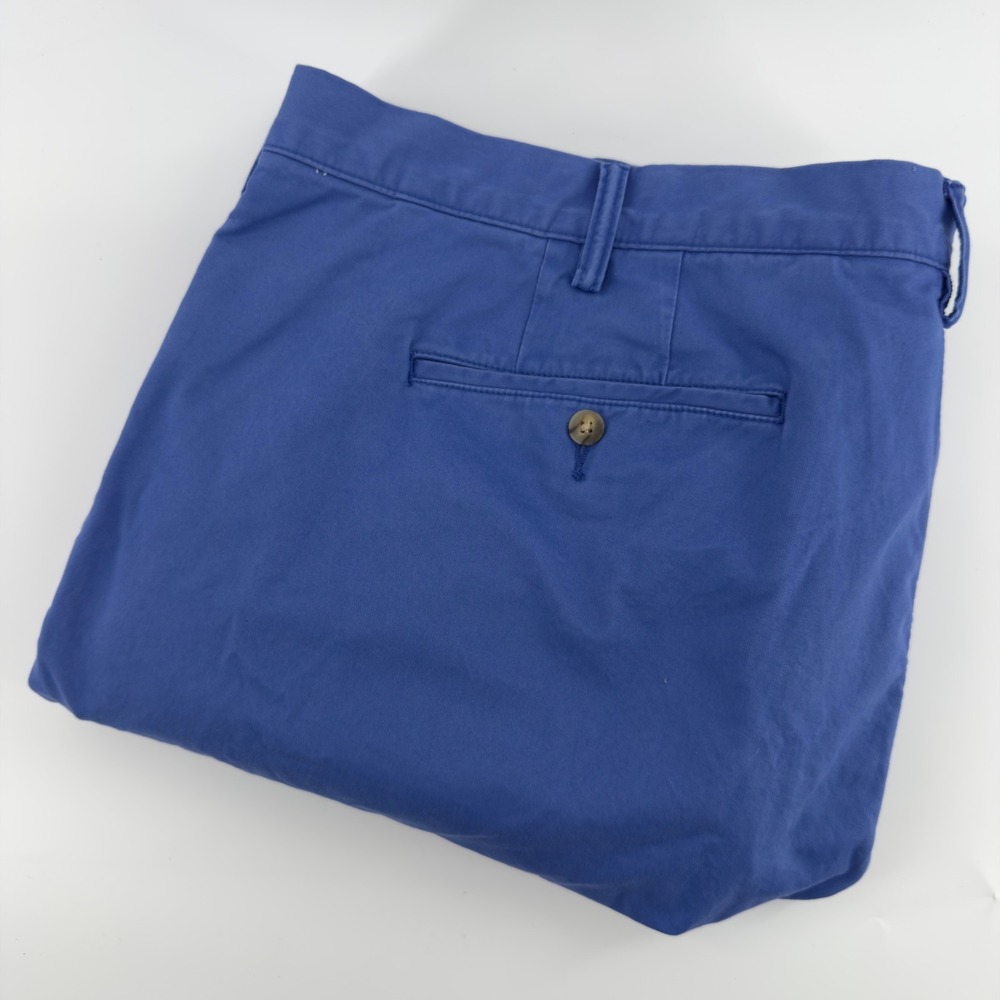 Polo Ralph Lauren Mens Stretch Classic Fit Chino Pants Blue 48x30 Cotton Twill